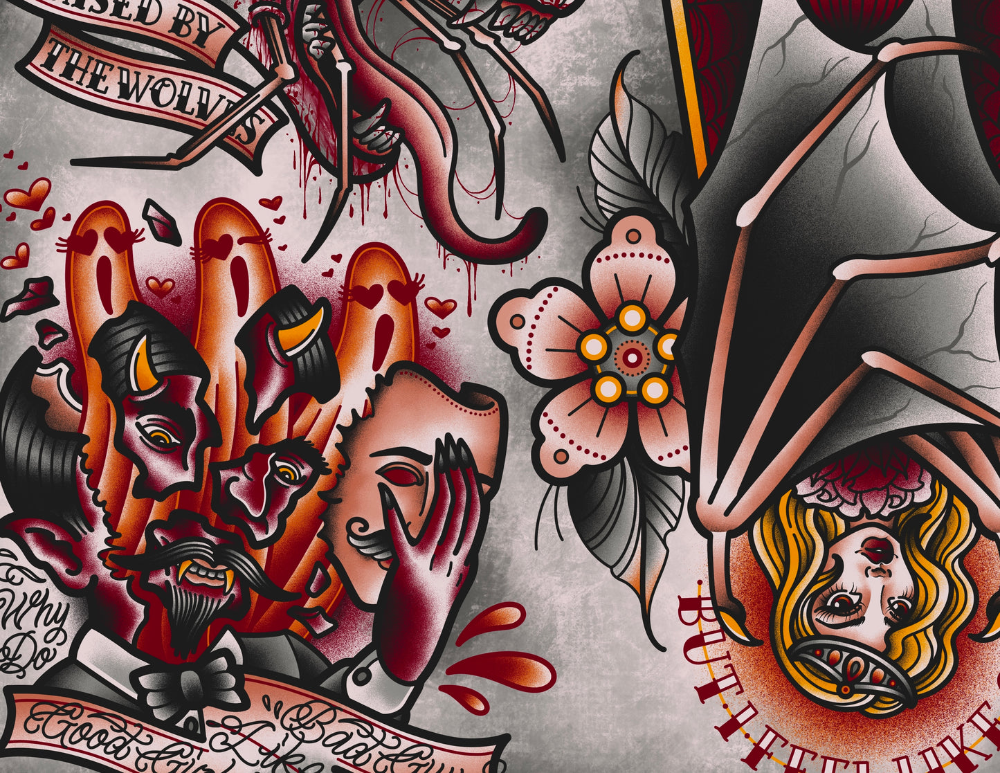 “The Drug In Me Is You” Falling In Reverse Inspired Tattoo Print