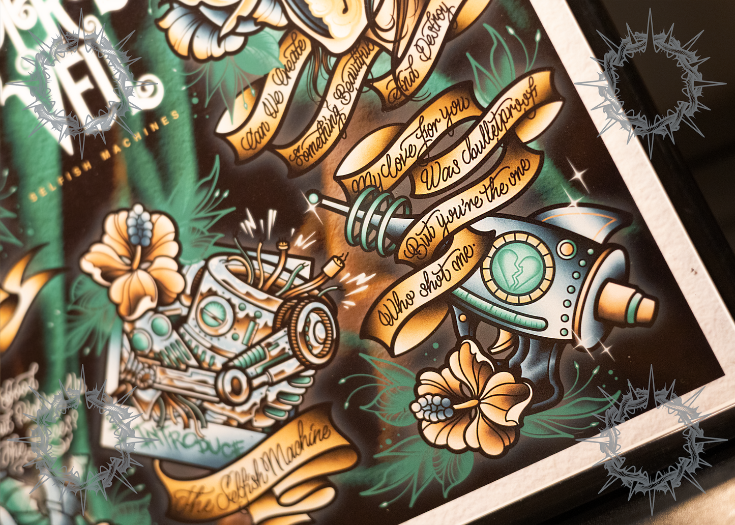 "Selfish Machines" Pierce the Veil Flash Print