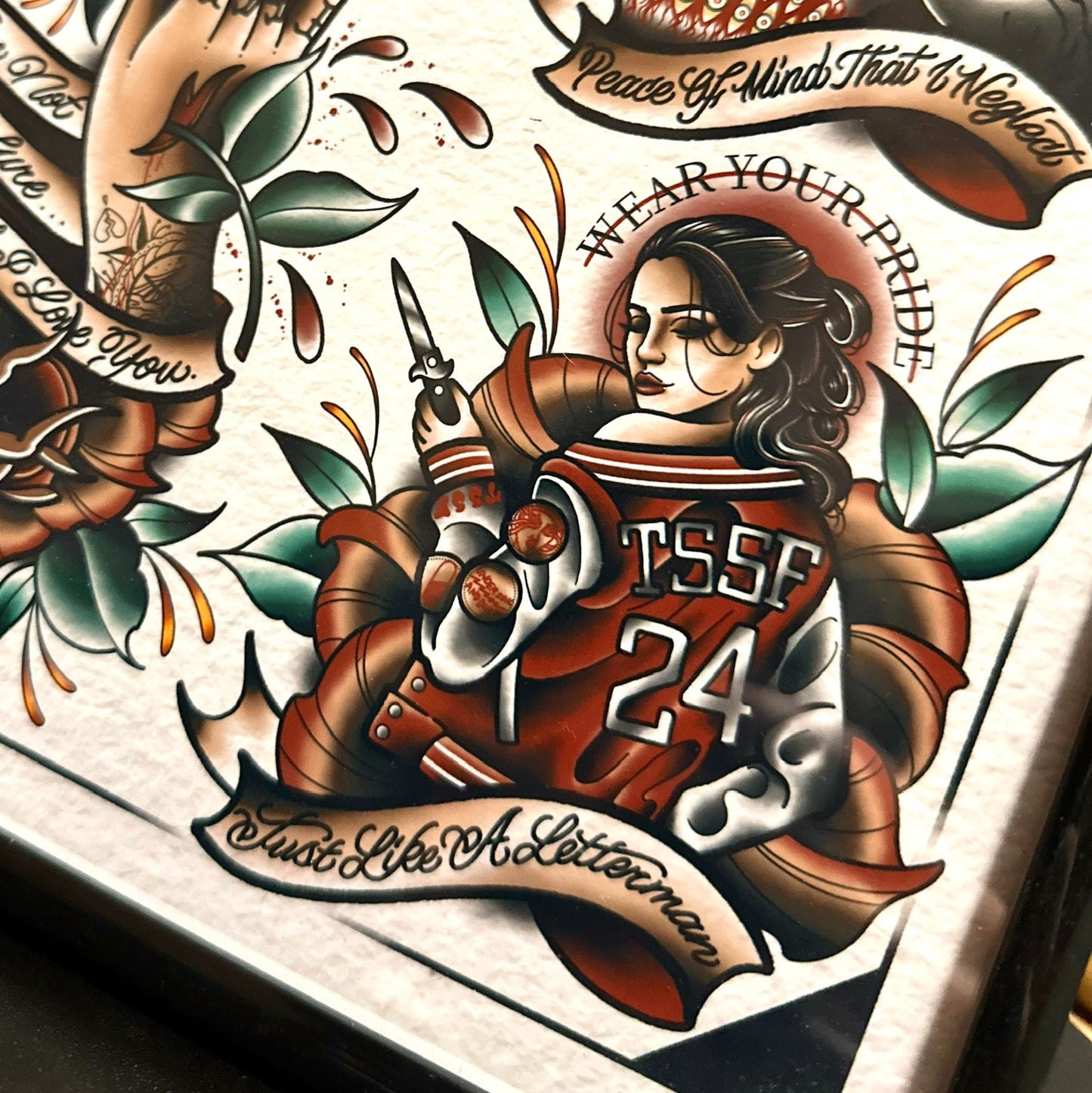 “I Want To Disappear” The Story So Far Tattoo Flash Print