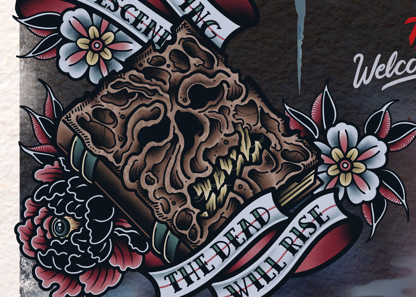 “The Silver Scream 2” by Ice Nine Kills Tattoo Flash Sheet