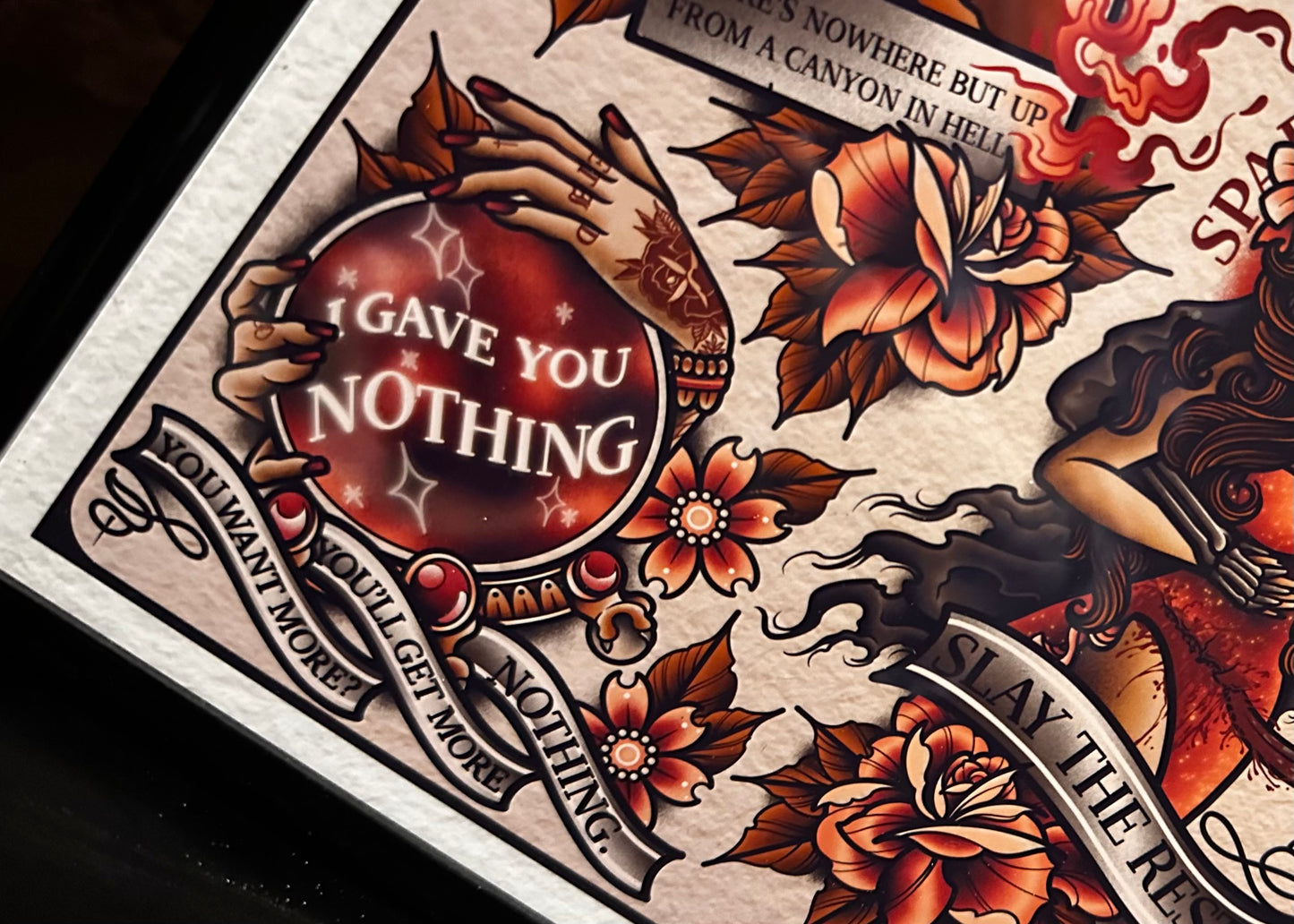“Radical” Every Time I Die Tattoo Flash Print