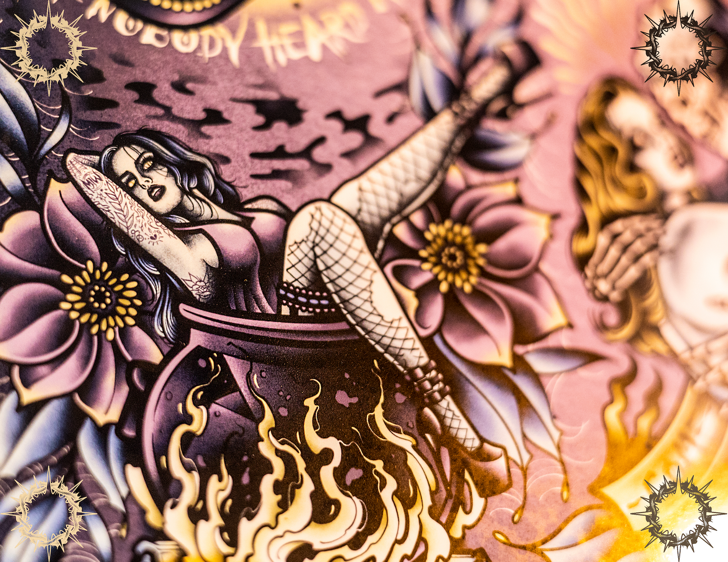 "Creatures" Motionless In White Flash Print