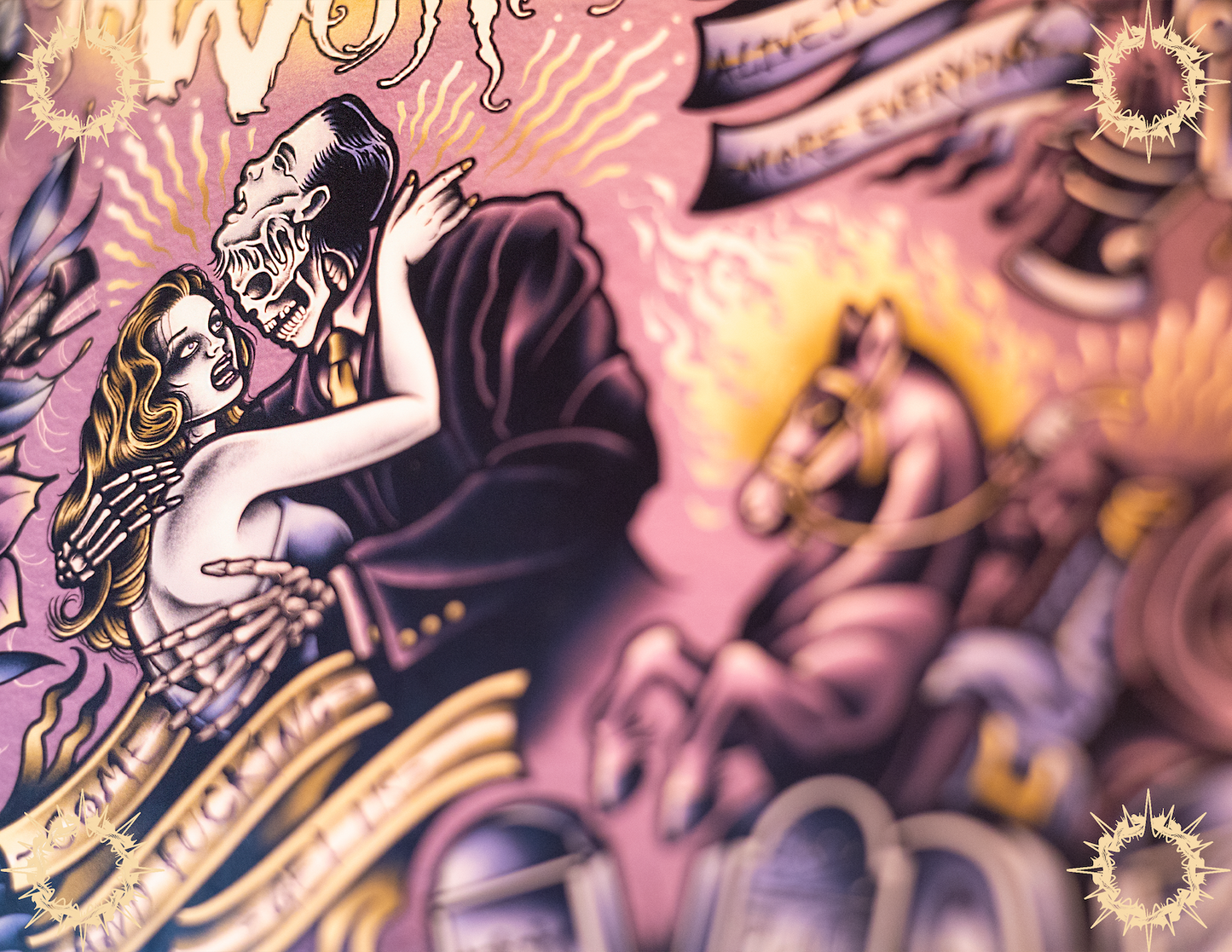 "Creatures" Motionless In White Flash Print