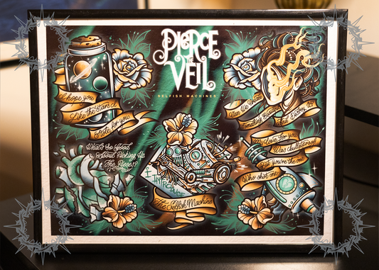 "Selfish Machines" Pierce the Veil Flash Print