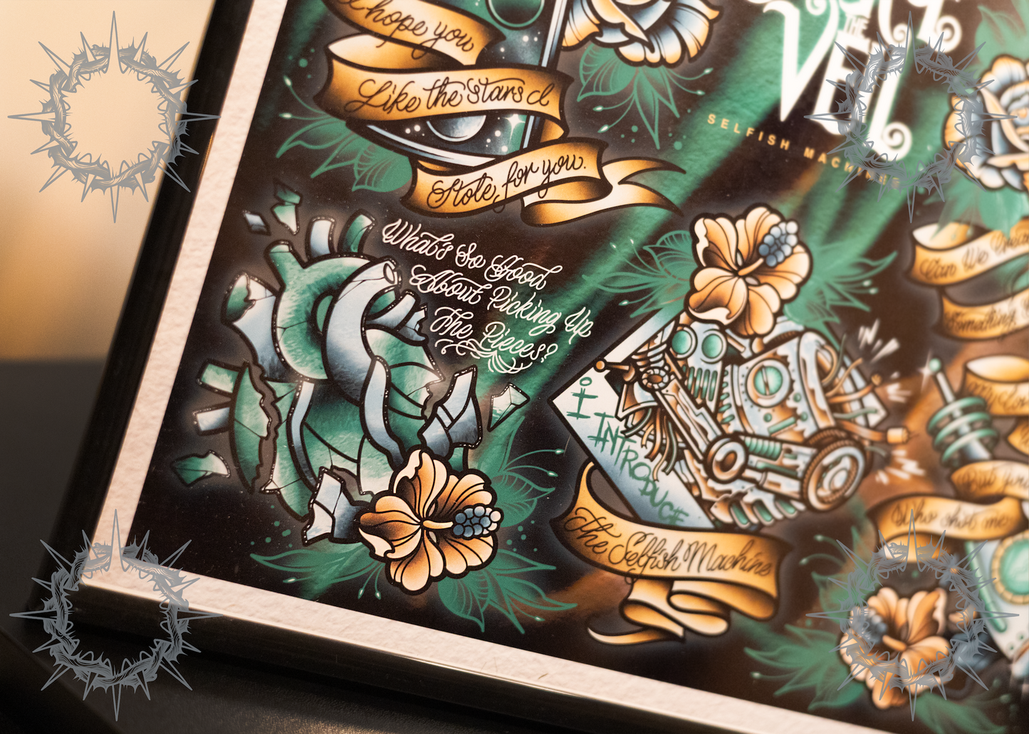 "Selfish Machines" Pierce the Veil Flash Print