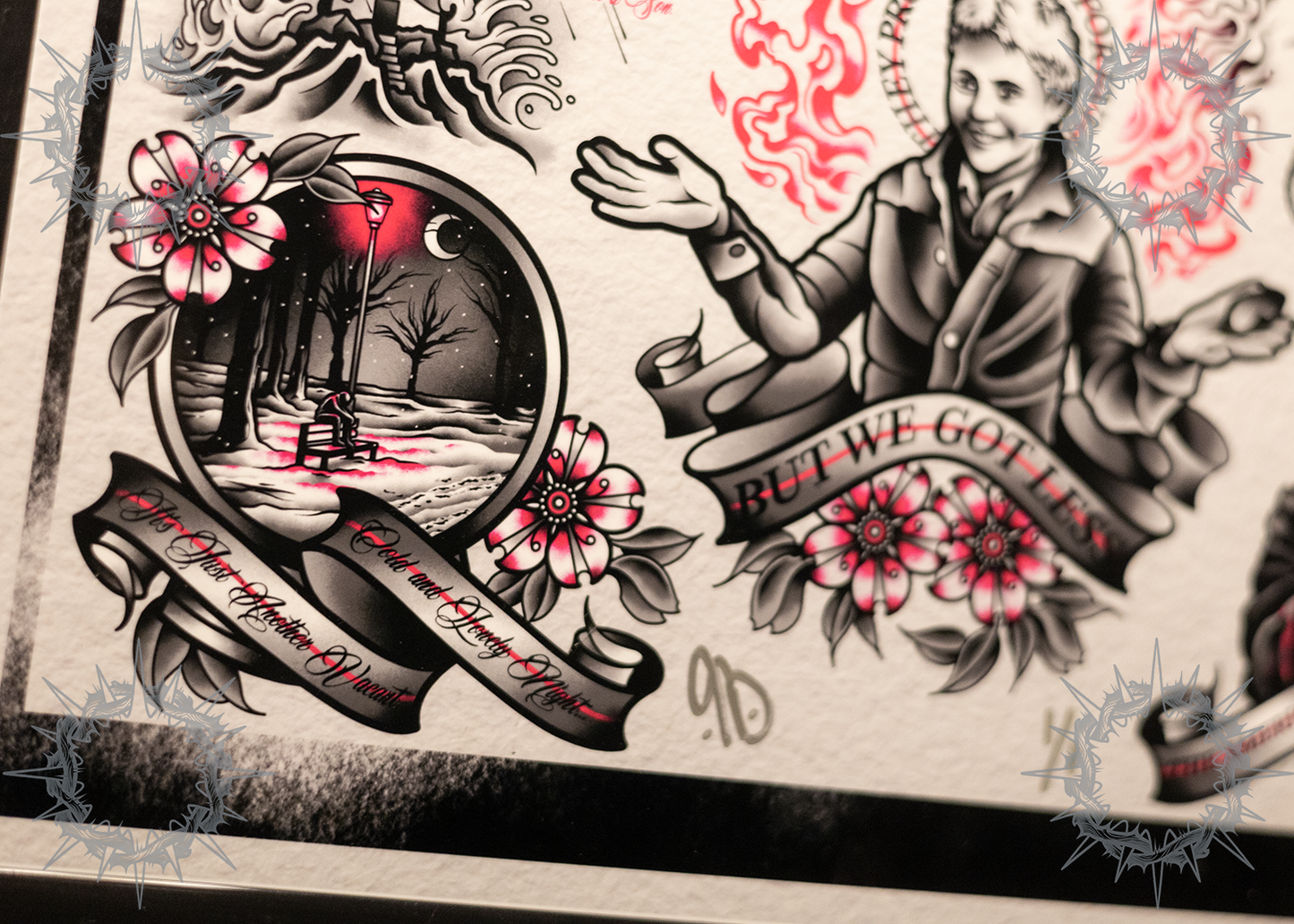"Saviors" Green Day Flash Print