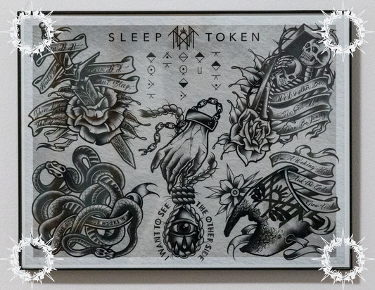 "Take Me Back to Eden" Sleep Token Flash Print