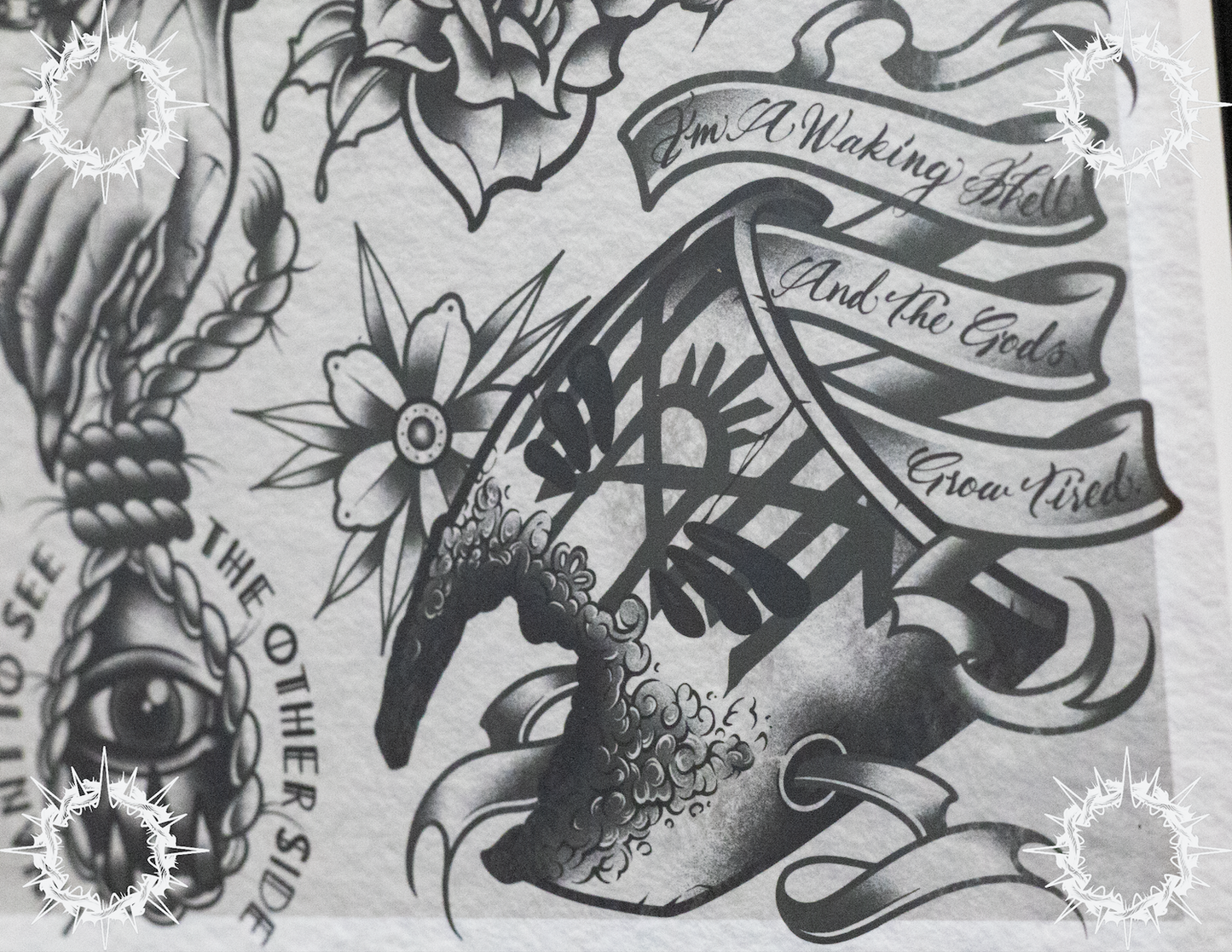 "Take Me Back to Eden" Sleep Token Flash Print