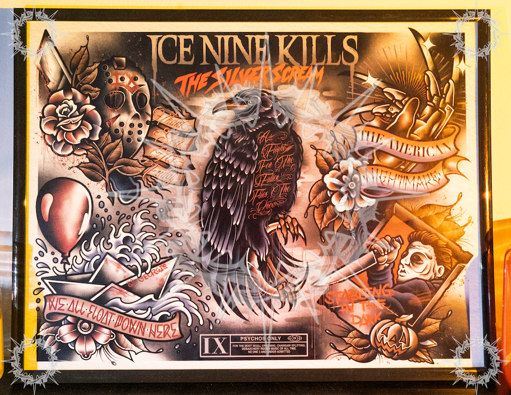 "The Silver Scream" Ice Nine Kills Tattoo Flash