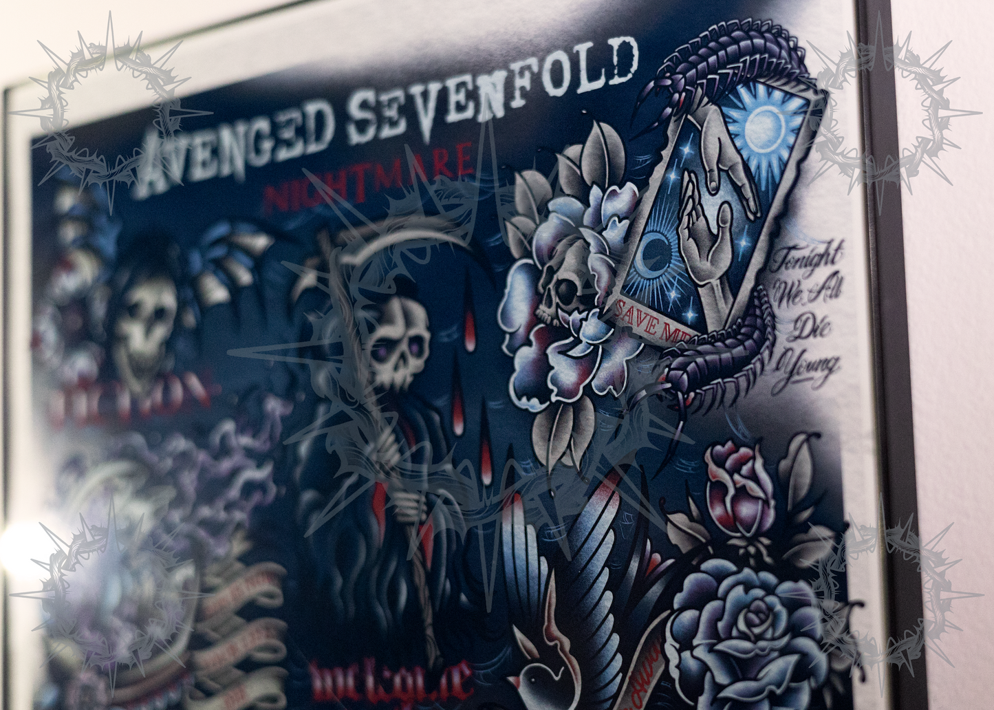 "Nightmare" Avenged Sevenfold Flash Sheet